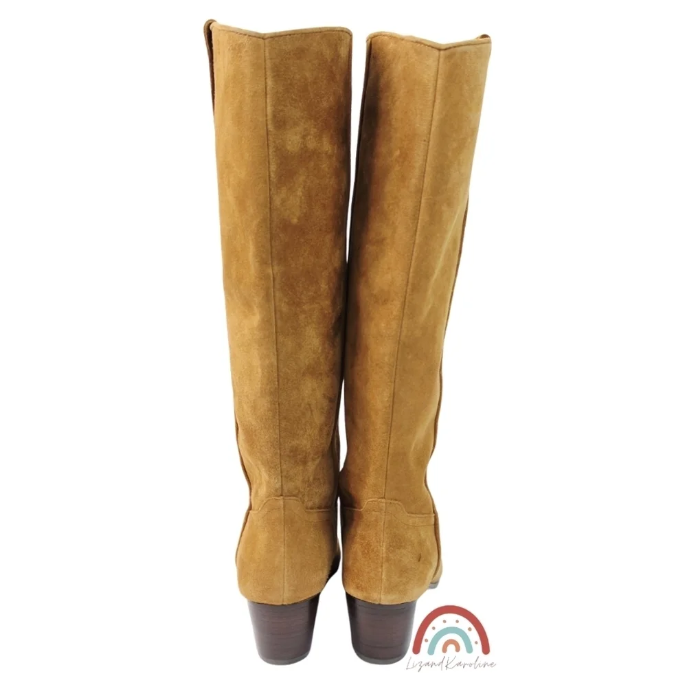 New! J. Crew Piper Knee-high Boots in Suede 5.5